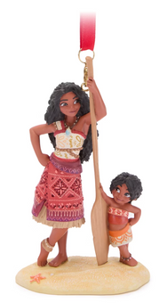 Disney Moana Simea Christmas Tree Ornament Sketchbook Moana 2 New with Tag