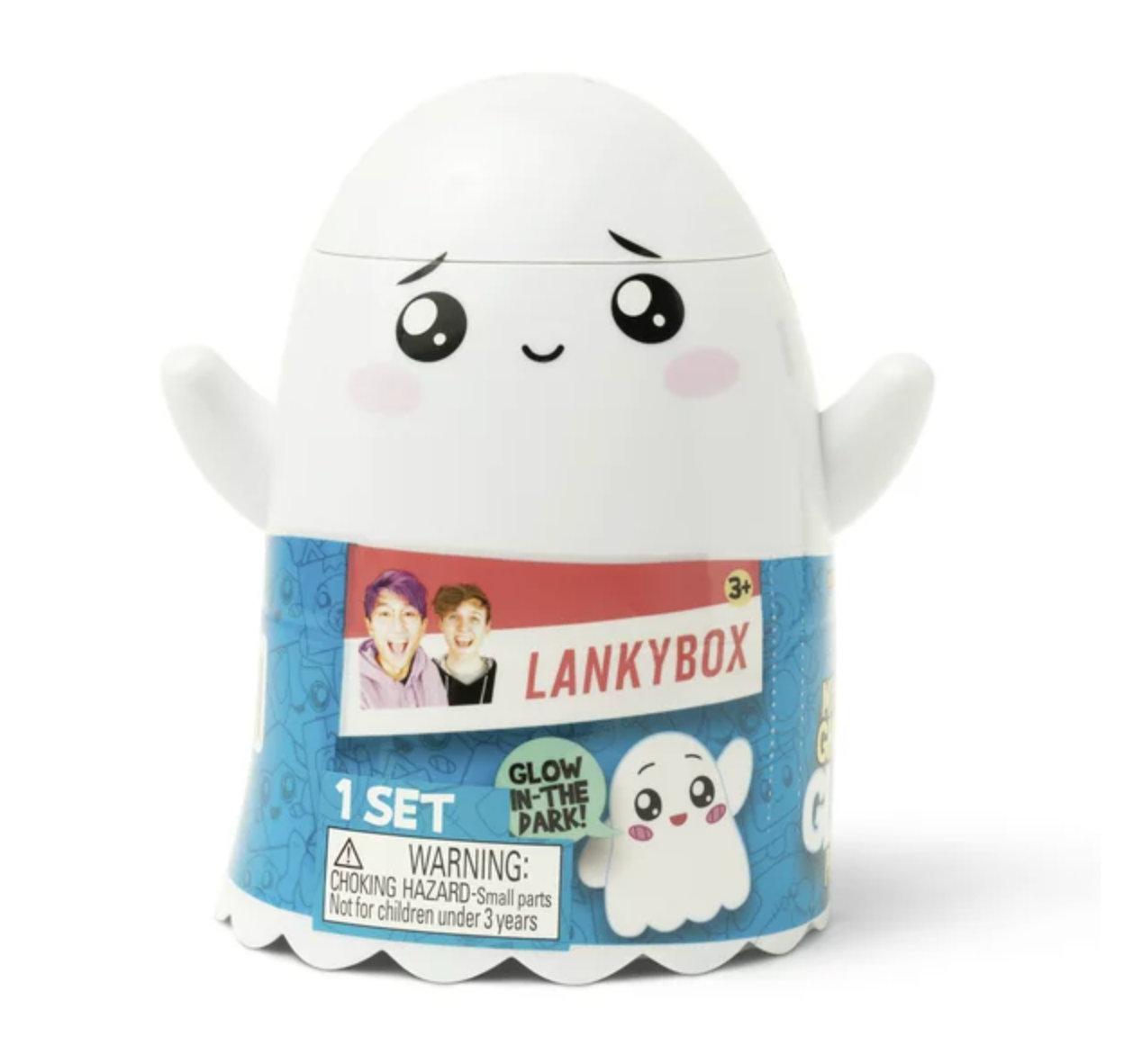 Halloween LankyBox Ghosty Glow Mystery Box Toy Figures and Stickers New