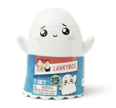 Halloween LankyBox Ghosty Glow Mystery Box Toy Figures and Stickers New