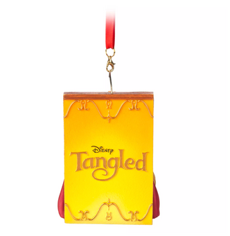 Disney Parks Tangled Rapunzel Sketchbook Christmas Tree Ornament New with Tag