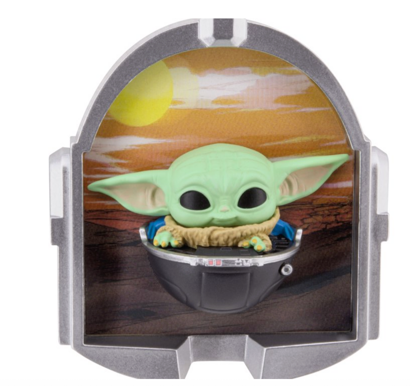 Hallmark Funko Pop Disney Star Wars Mandalorian Grogu Christmas Ornament New