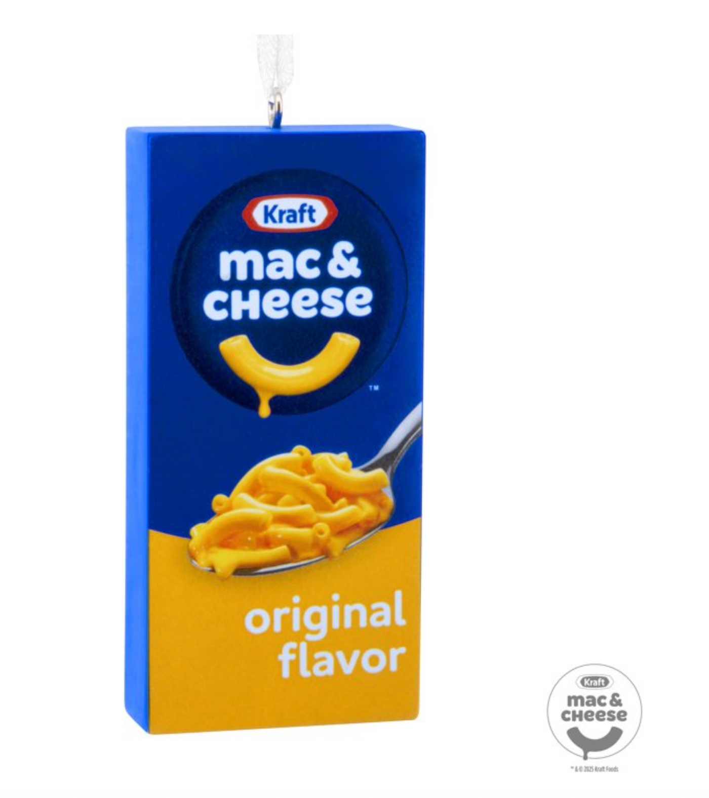 Hallmark Kraft Mac and Cheese Box Christmas Ornament New With Box