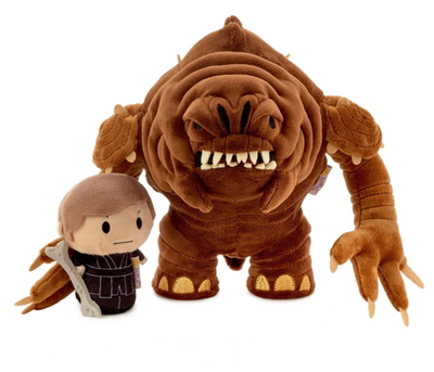 Hallmark itty bittys Star Wars: Return of the Jedi Luke & Rancor Plush Set New