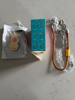 Pop Mart Labubu The Monsters Let's Checkmate King Pendant Keychain Charm New