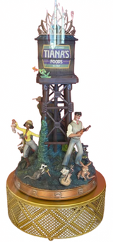 Disney Parks Tiana’s Bayou Adventure Musical Water Tower Figurine New With Tag
