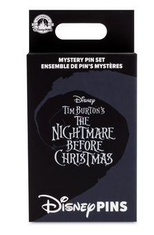 Disney Parks Nightmare Before Christmas Mystery Pin Set Random New With Card