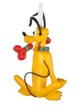 Hallmark Disney Pluto With Dog Bone Christmas Ornament New With Box