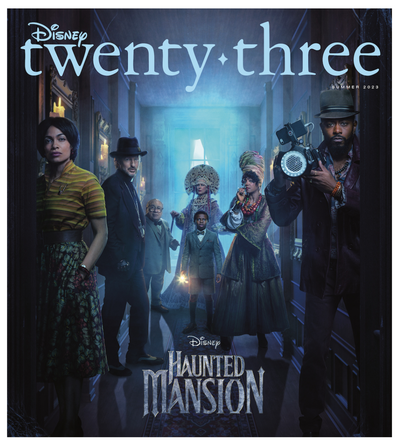 Disney D23 Exclusive Twenty-Three Publication Summer 2023 Haunted Mansion New