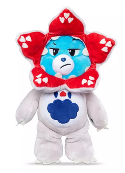 Care Bears Stranger Things Plush Grumpy as Demogorgon Toy New With Tag