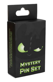 Universal Studios How To Train Your Dragon Toothless Face Mystery Pin Set New