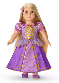 American Girl Disney Princess Rapunzel Doll – Tangled – 18'' Toy New With Tag