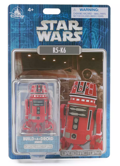 Disney Parks R5-K6 Droid Factory Figure Build-A-Droid Series Star Wars New W Tag