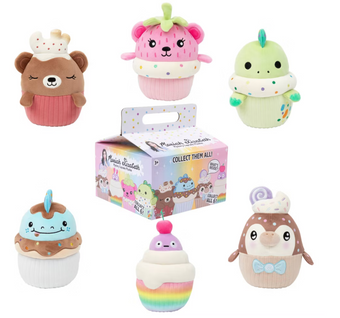 Moriah Elizabeth 6" Cupcake Mystery Plush Toy New With Tag