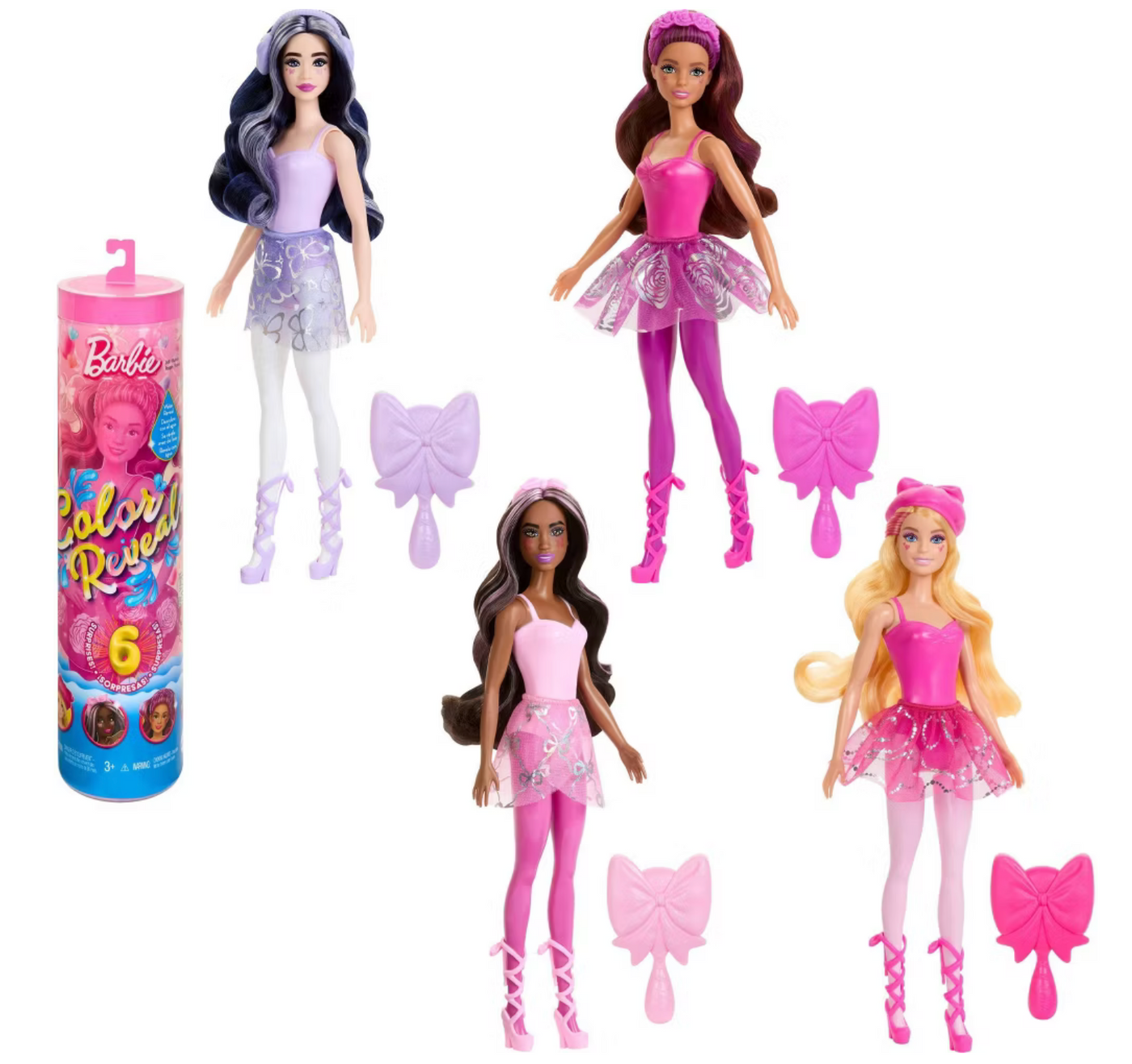 Barbie 12.7" Color Reveal 9/1 Series Doll Toy New with Box