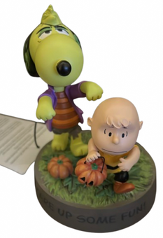 Hallmark Peanuts Franken-Snoopy Figurine with Light New With Tag