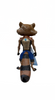 Disney Parks Guardians of Galaxy Rocket Articulated Figure New with Tag
