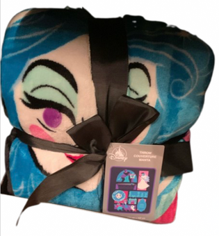 Disney Parks The Haunted Mansion Leota Ghost Busts Blanket Plaid New With Tag