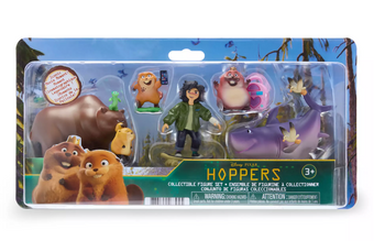Disney Pixar Hoppers Hoppers Figure Set Mabel Beaver King George New