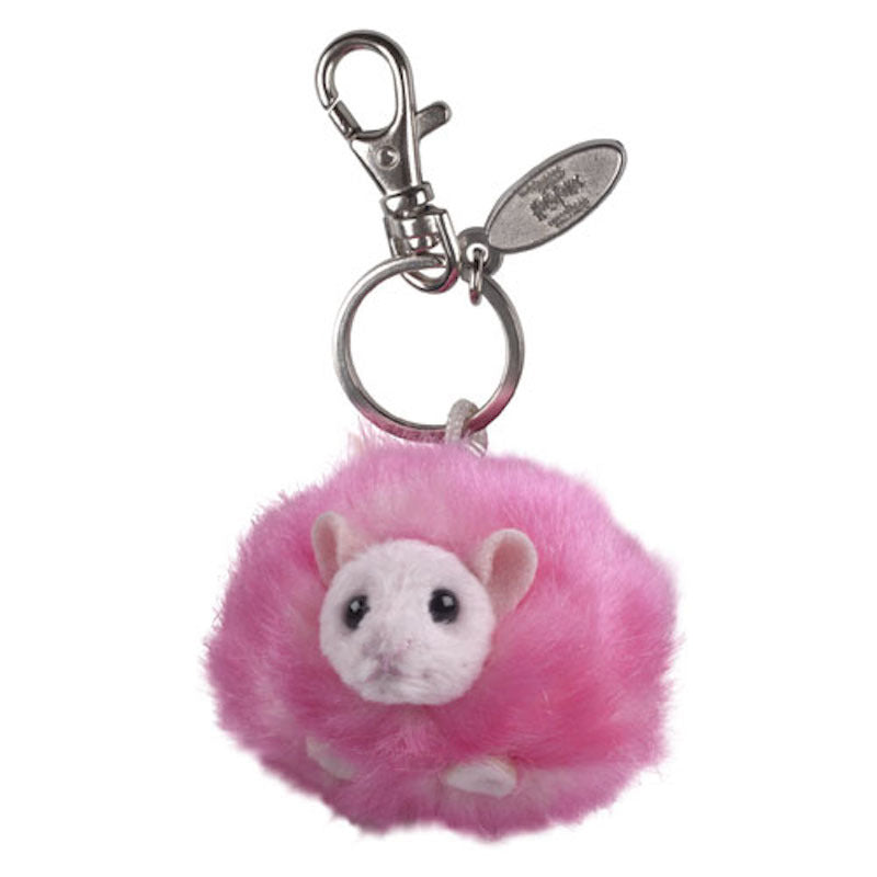 Universal Studios Wizarding Harry Potter Pink Pygmy Puff Plush Keychain New Tags