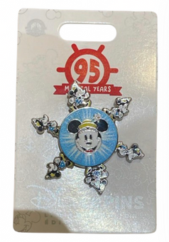 Disney Parks 95 Magical Years Minnie Mouse Snowflake Pin New With Tag