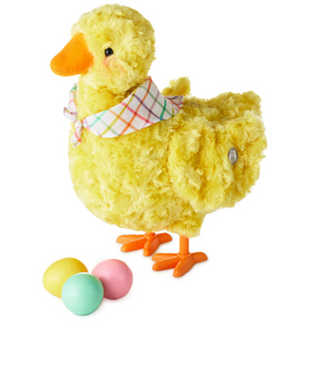 Hallmark Easter Egg-Laying Duck Singing Plush New with Tag