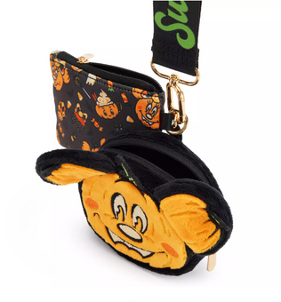 Disney Parks Halloween Mickey Halloween Wristlet Set Sweet and Spooky New w Tag
