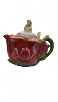 Disney Parks Epcot UK Alice in Wonderland Ashley Eckstein Tea Pot New