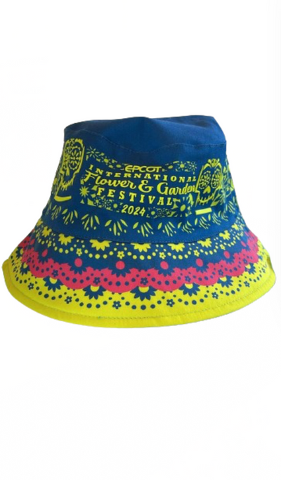 Disney Epcot Flower & Garden Festival 2024 Coco Reversible Bucket Hat New w Tag