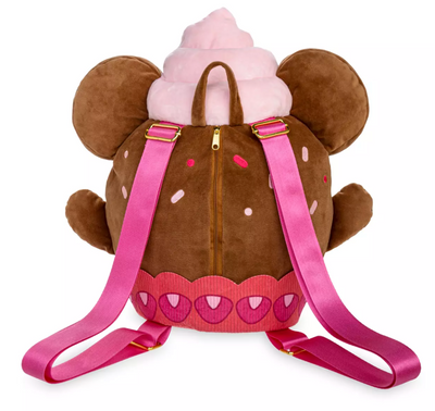 Disney Munchlings Baked Treats Minnie Strawberry Cupcake Backpack New With Tag