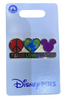 Disney Parks Peace, Love, and Mickey Pin New with Card