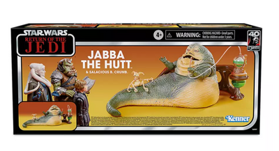 Disney Parks Jabba the Hutt & Salacious B. Crumb Action Figure Set Star Wars New