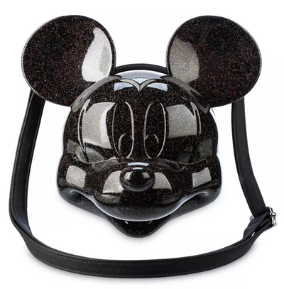 Disney Parks Mickey Mouse Loungefly Mickey Head Crossbody Purse Bag New With Tag