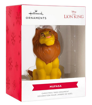 Hallmark Disney The Lion King Mufasa Christmas Ornament New with Box