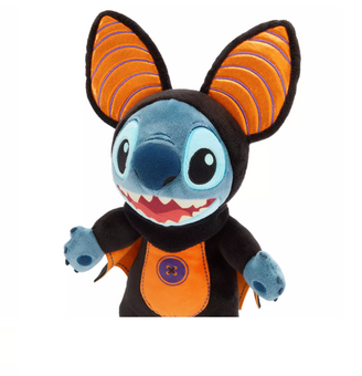 Disney Parks Halloween Stitch Plush with Extra Terrestrial Costume New with Tag