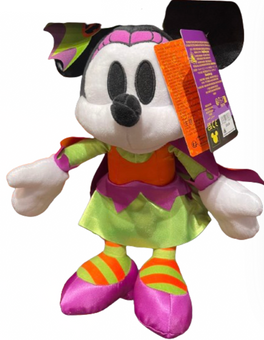 Disney Parks Halloween 2024 Minnie Mouse Plush Stuffed Toy New With Tag
