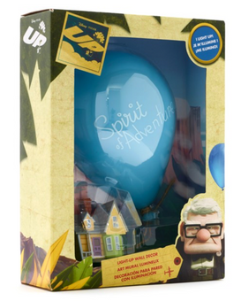 Disney Parks Pixar Up Adventure Awaits Light Up Wall Decor Art New with Tag