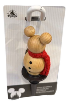 Disney Parks Snowman Holiday Bottle Stopper New With Tag
