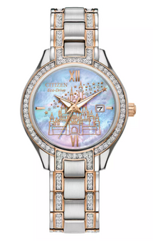 Disney Parks ''Castle Lights'' Eco-Drive Watch Adults by Citizen New With Tag