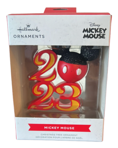 Hallmark Disney Mickey Mouse 2023 Christmas Ornament New with Tag