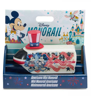 Disney Parks Mickey Minnie Mouse American Mini Monorail New With Tag