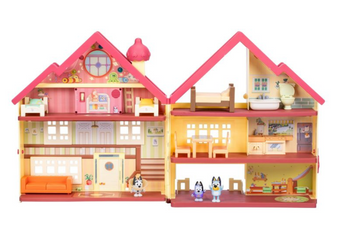 Bluey Ultimate Lights & Sounds Playhouse with Muffin & Socks Toy New With Tag