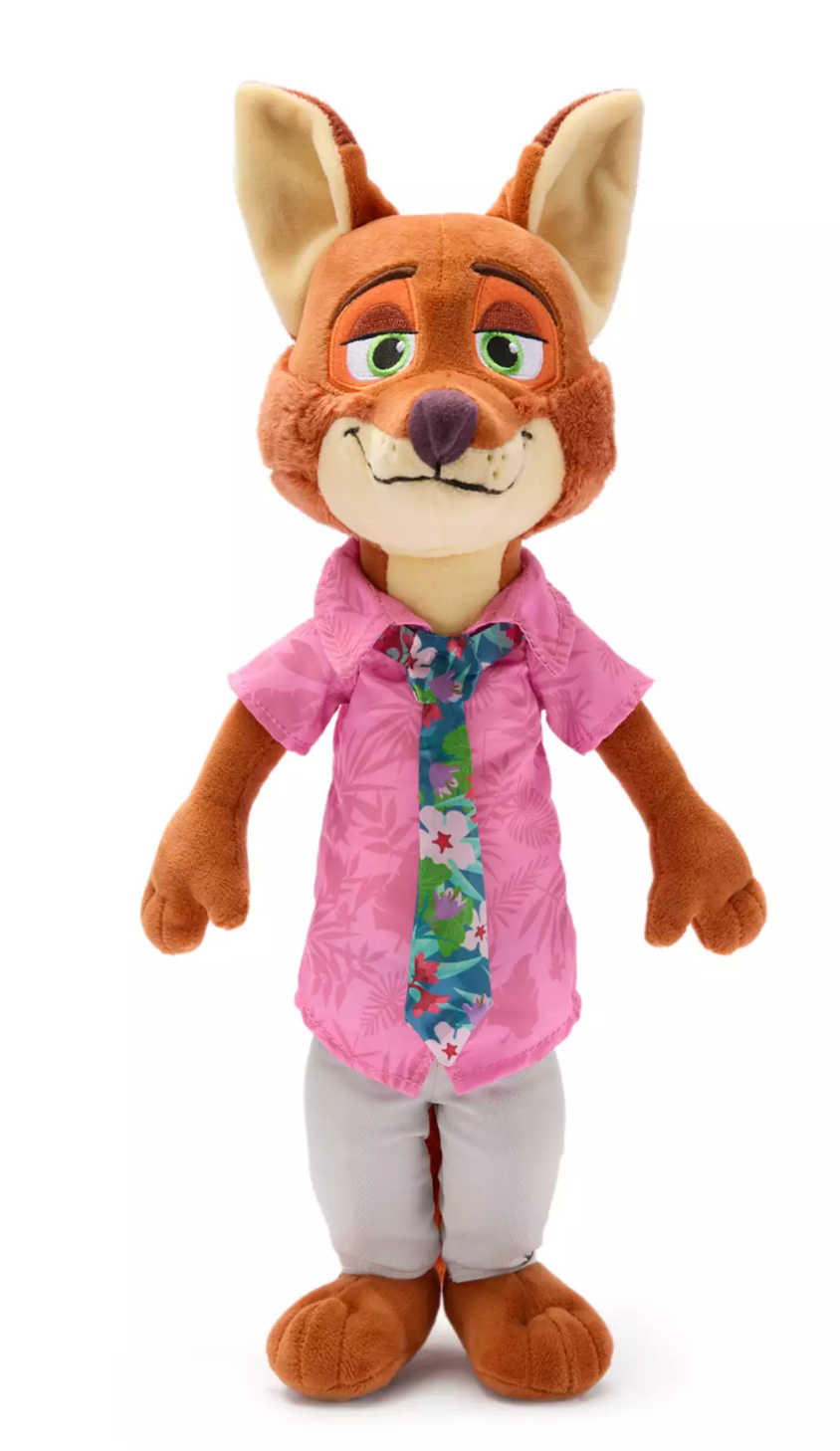 Disney Parks Nick Wilde Plush Zootopia 2 17'' New With Tag