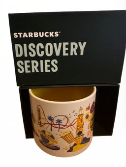 Starbucks Discovery Series Universal Orlando Resort Ceramic Coffee Mug New w Box