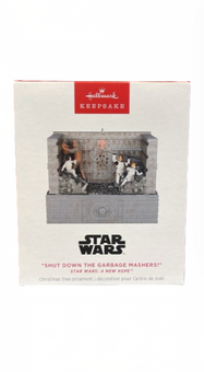 Hallmark 2024 Keepsake Star Wars A New Hope Shut Down Christmas Ornament New Box