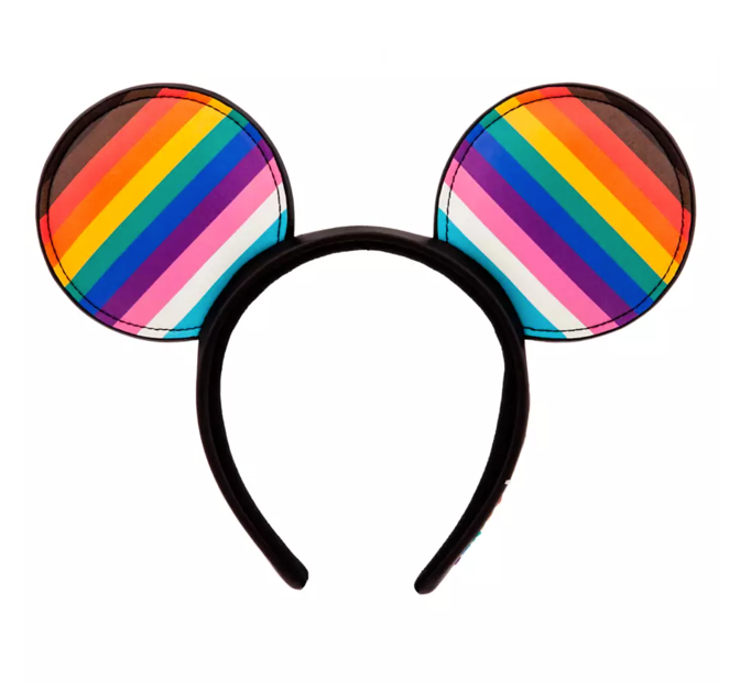 Disney Parks Mickey Mouse Ear Headband Disney Pride Collection New With Tag
