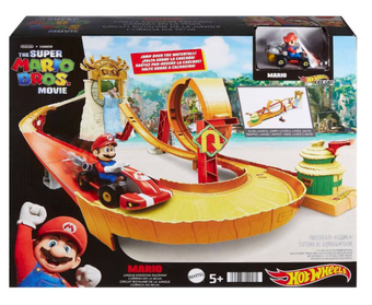 Hot Wheels The Super Mario Bros. Movie Jungle Kingdom Raceway Toy New With Tag