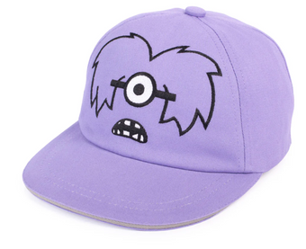 Universal Studios Despicable Me Purple Minion Youth Baseball Cap Hat New W Tag