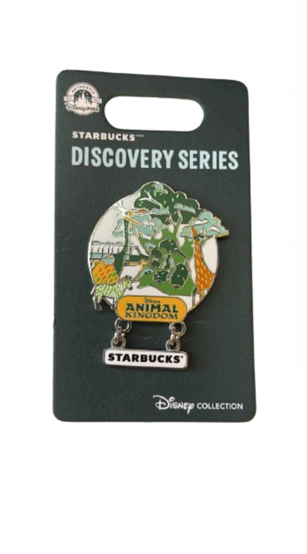 Disney Parks 2024 Starbucks Discovery Series Animal Kingdom Pin New with Card