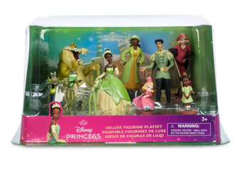 Disney Parks Tiana Deluxe Figure Play Set Princess and the Frog New With Tag