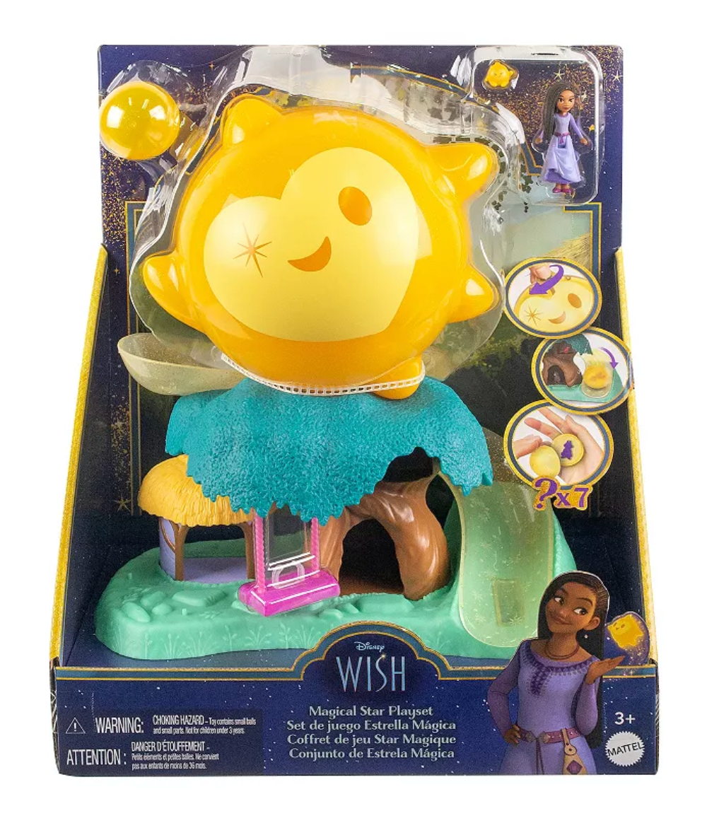 Disney’s Wish Magical Star Playset with Asha of Rosas Mini Doll New With Box